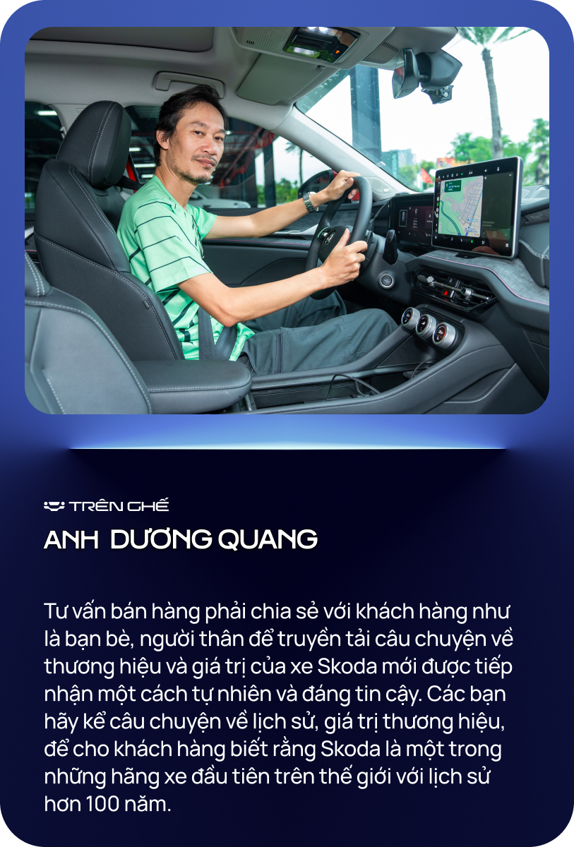 Tư vấn bán hàng Skoda chia sẻ giá trị thương hiệu