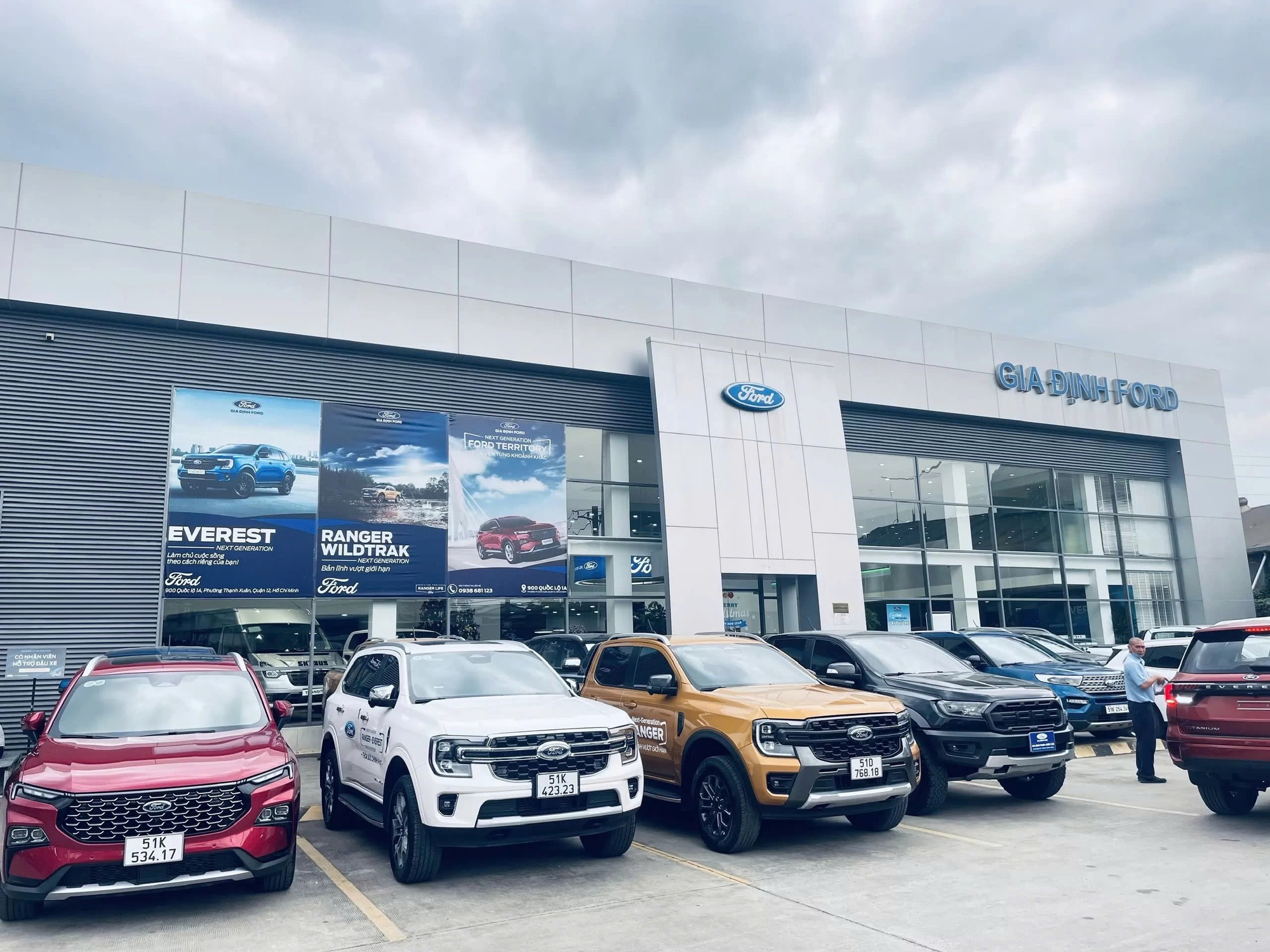 Xe Ford đứng đầu doanh số
