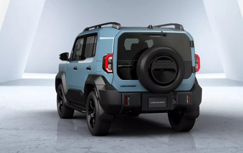Thiết kế đuôi xe Land Cruiser FJ