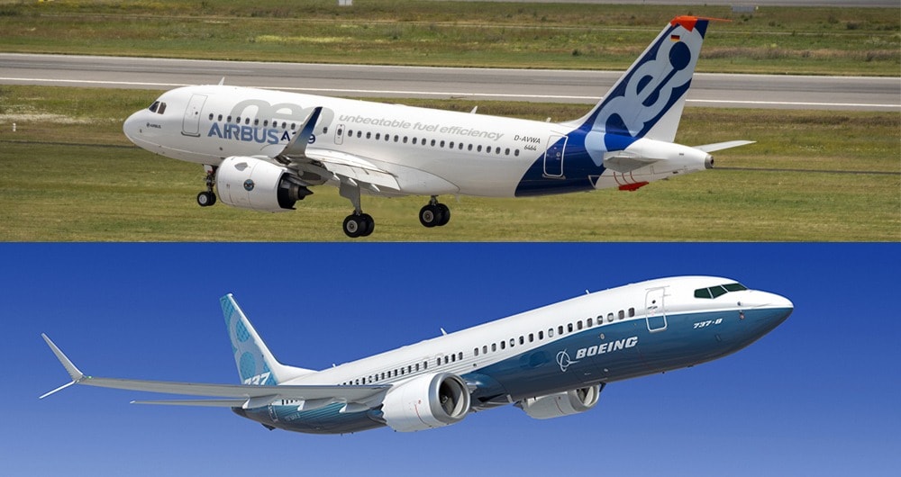 Airbus A320neo và Boeing 737-8