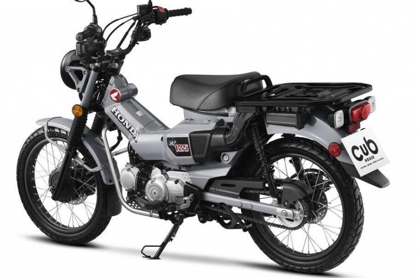 Cận cảnh cụm đồng hồ LCD trên Honda CT125