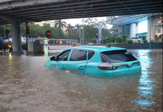 Xe điện giảm công suất vận hành Xe điện chạy yếu do pin bị ẩm