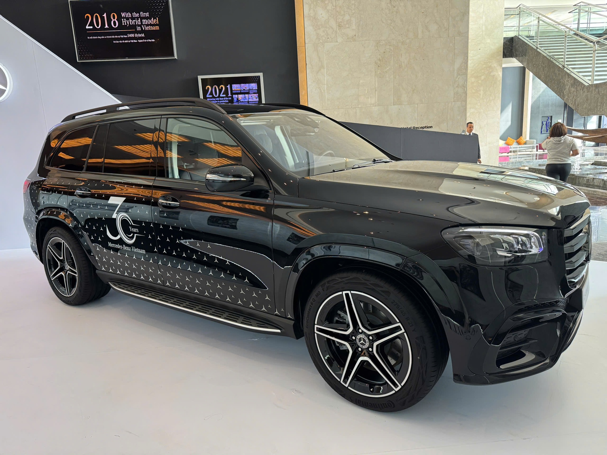 Ngoại thất chi tiết của GLS 450 Edition 30