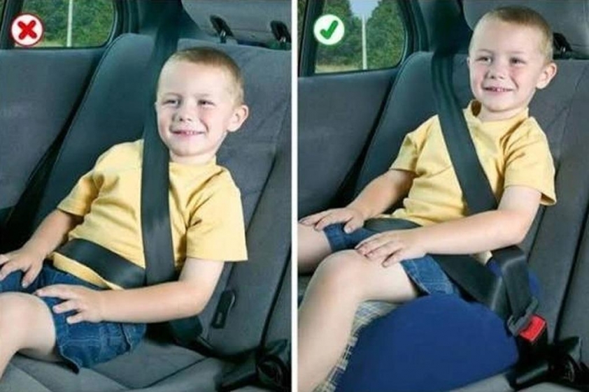 Bảo vệ an toàn cho trẻ khi di chuyển bằng ô tô Thiết bị an toàn đạt chuẩn quốc tế cho trẻ em