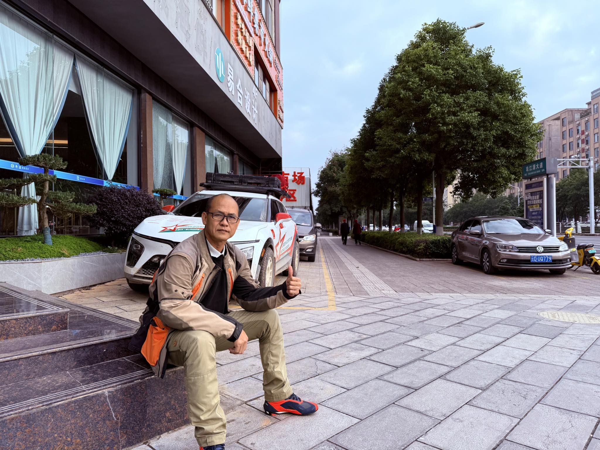 Xe điện trên hành trình xuyên lục địa