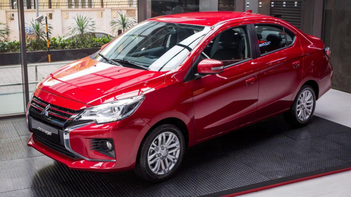 Mitsubishi Attrage MT Mitsubishi Attrage MT với mức tiêu thụ 5,09 lít/100 km